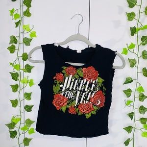 Hot Topic Pierce The Veil Crop Tank Top